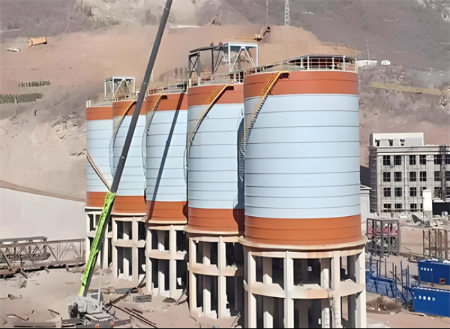 沁县高架钢板仓