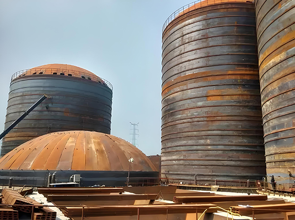 沁县焦粉钢板仓